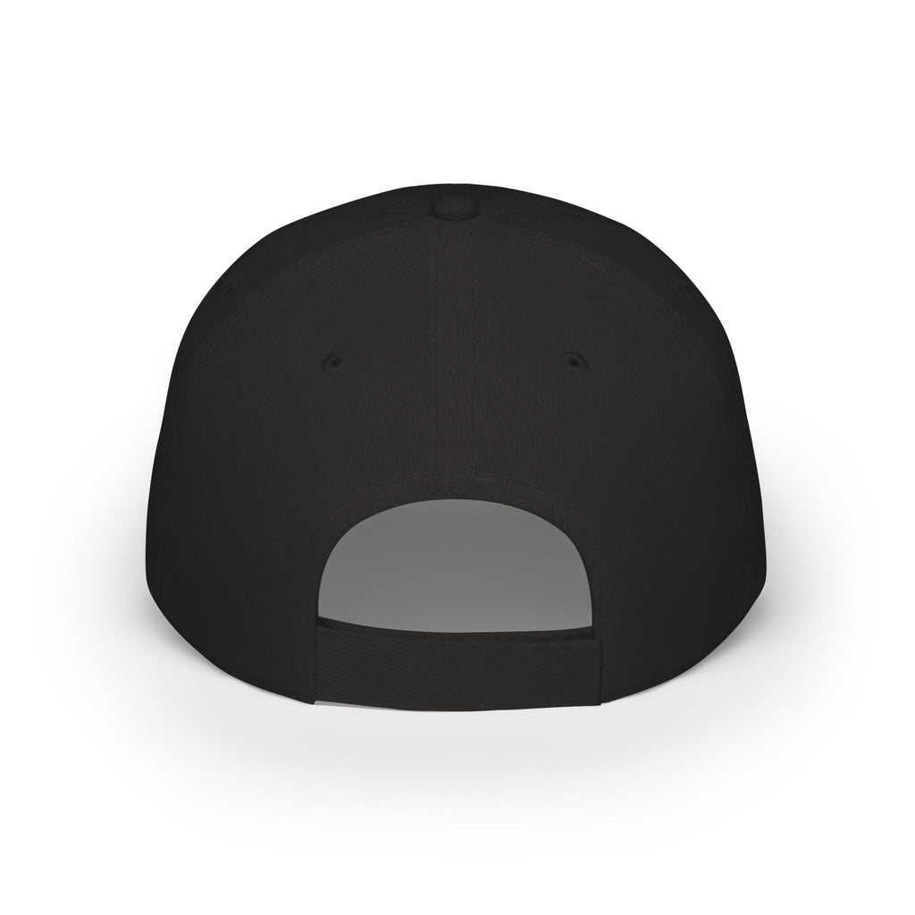 Embroidered 'V' Low Profile Baseball Cap — Minimalist Vintage Logo Hat