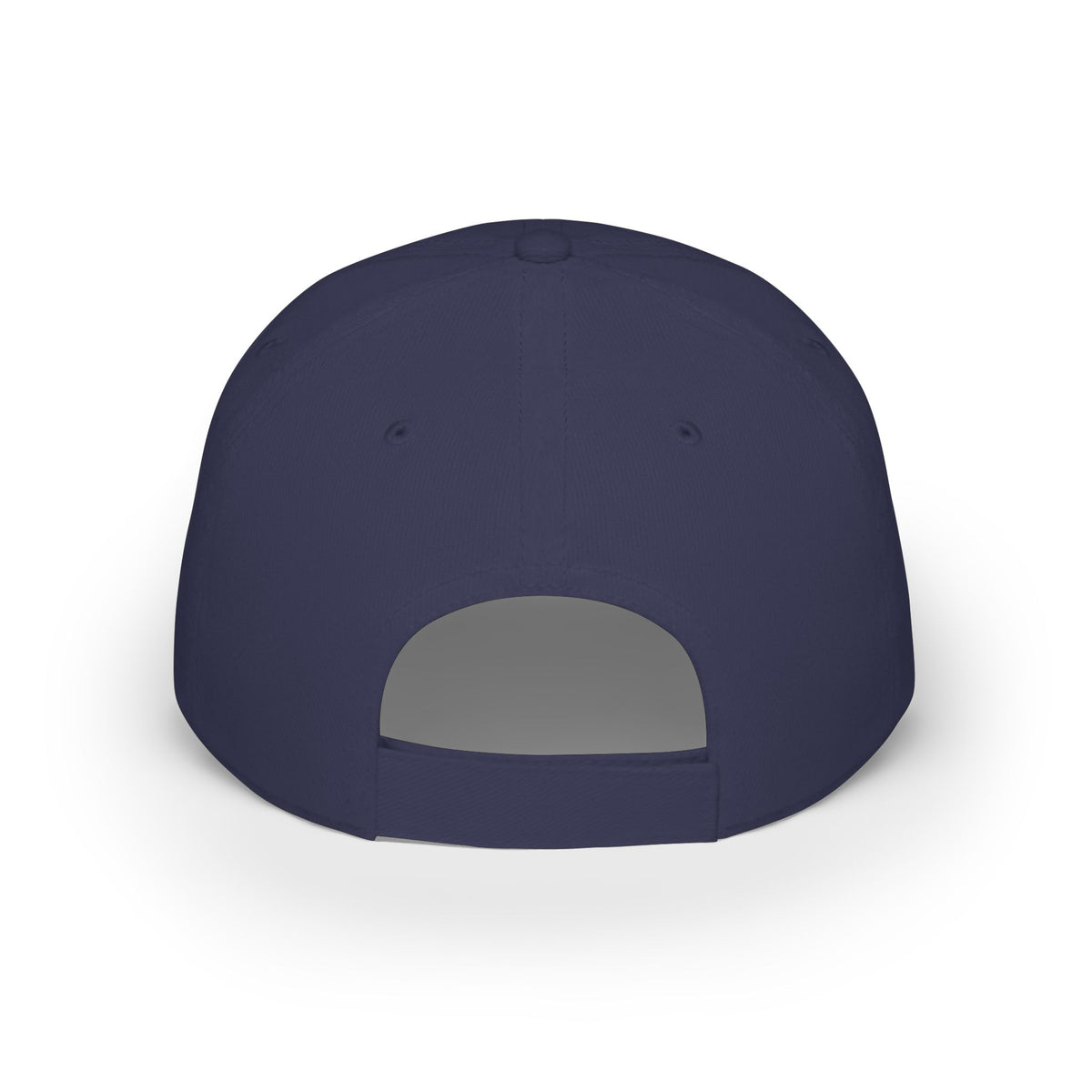 Embroidered 'V' Low Profile Baseball Cap — Minimalist Vintage Logo Hat
