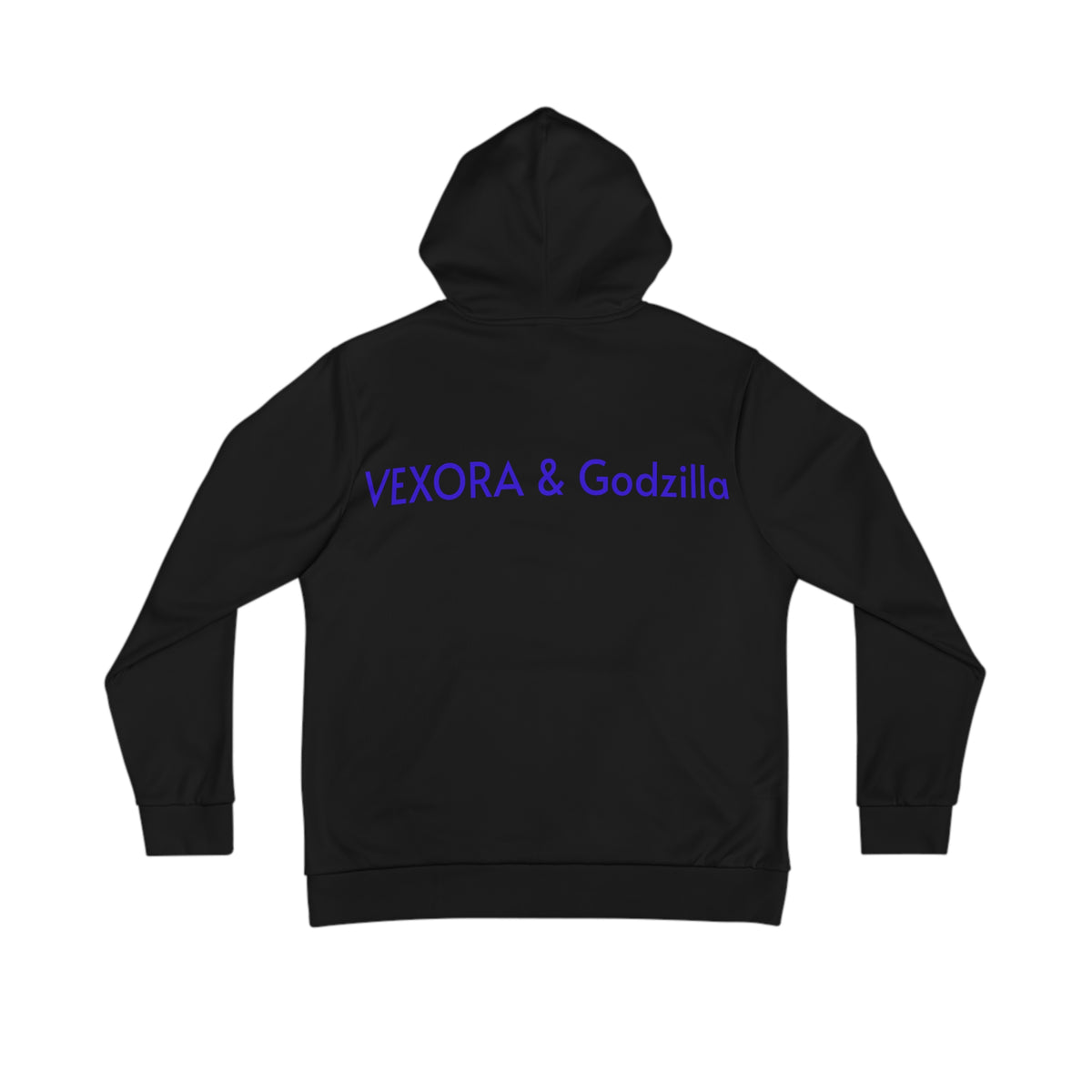 Godzilla Graphic Hoodie - 'VEXORA & Godzilla' Blue Monster Pullover