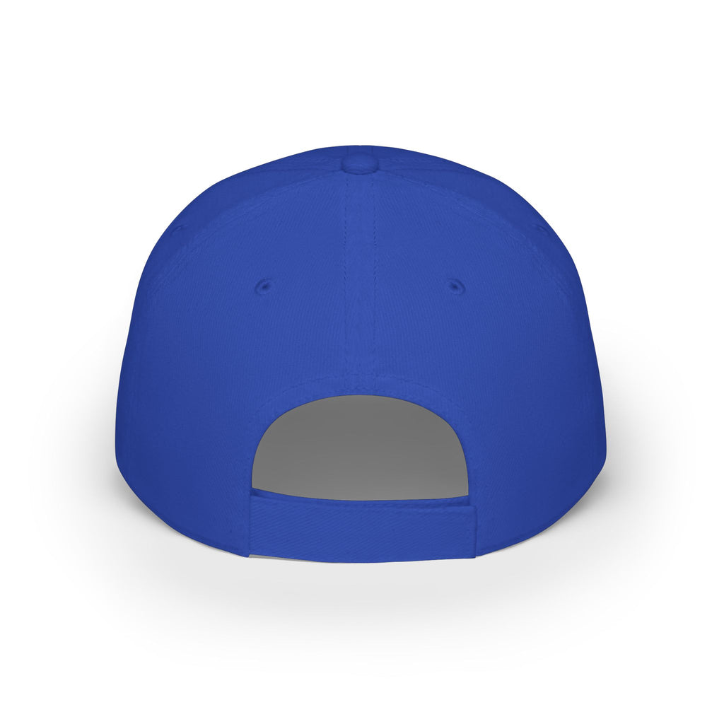 Embroidered 'V' Low Profile Baseball Cap — Minimalist Vintage Logo Hat