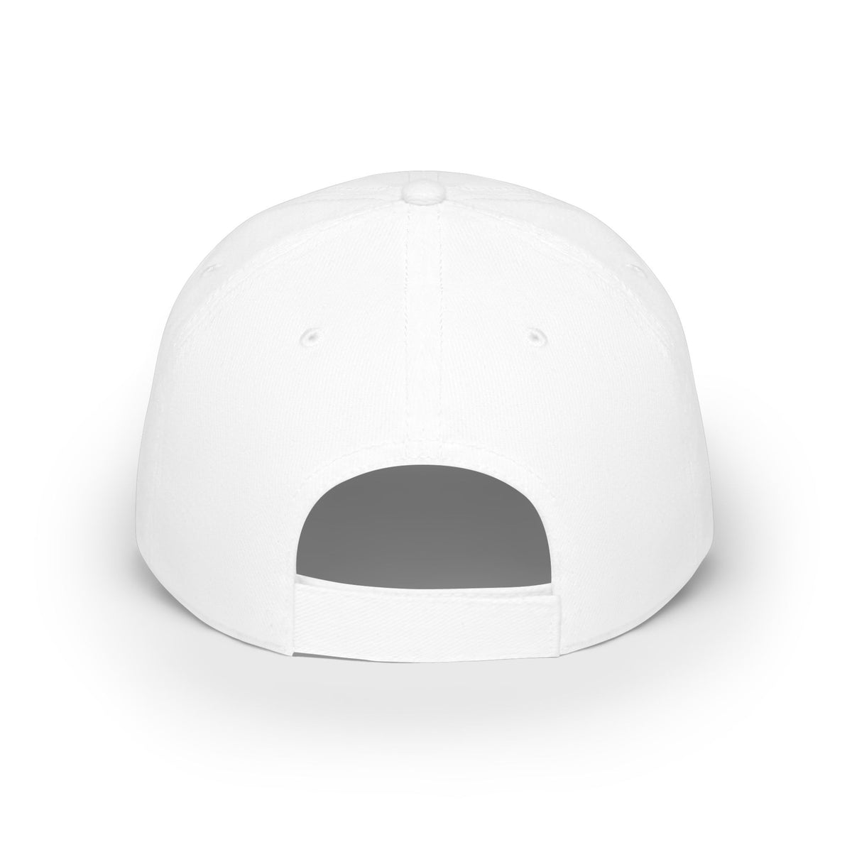 Embroidered 'V' Low Profile Baseball Cap — Minimalist Vintage Logo Hat