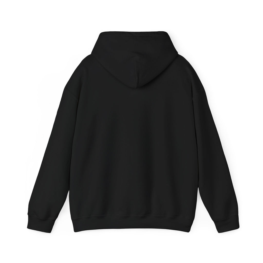 V Logo Black Hoodie – Minimal Gothic 'V' Pullover