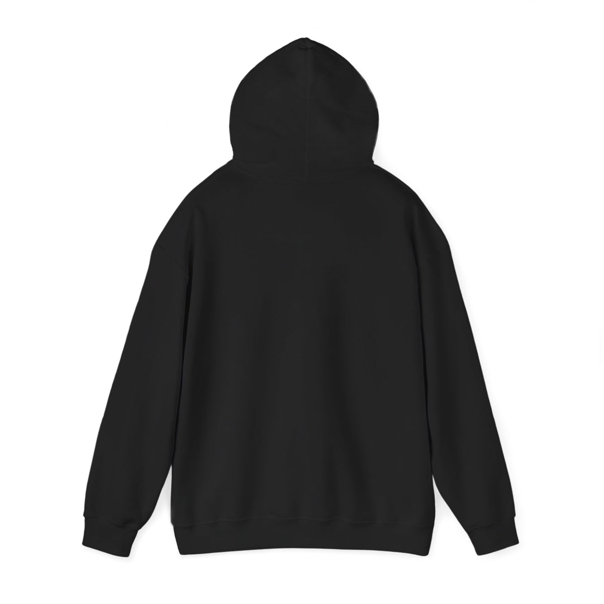 V Logo Black Hoodie – Minimal Gothic 'V' Pullover