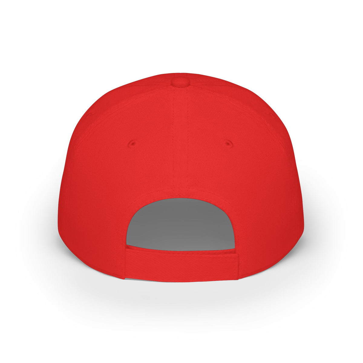 Embroidered 'V' Low Profile Baseball Cap — Minimalist Vintage Logo Hat
