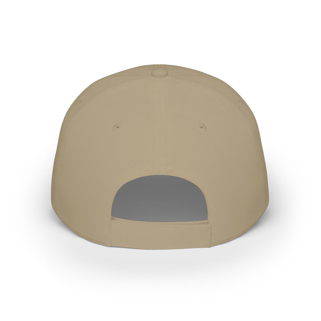 Embroidered 'V' Low Profile Baseball Cap — Minimalist Vintage Logo Hat