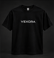 VEXORA Essential T-Shirt — noir